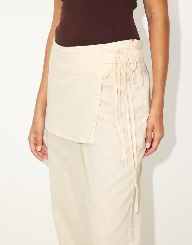 Dazie - Overcast Linen Blend Pants