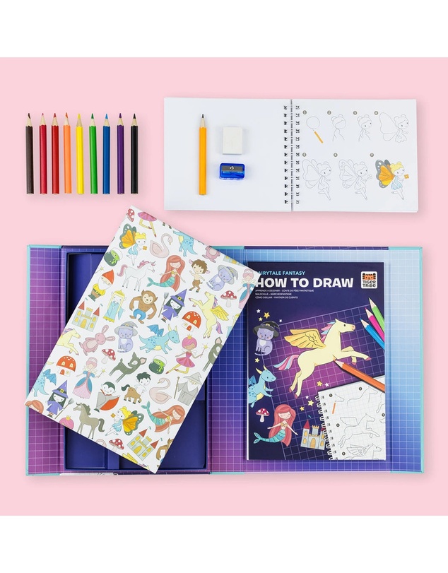 Tiger Tribe - How to Draw - Fairytale Fantasy