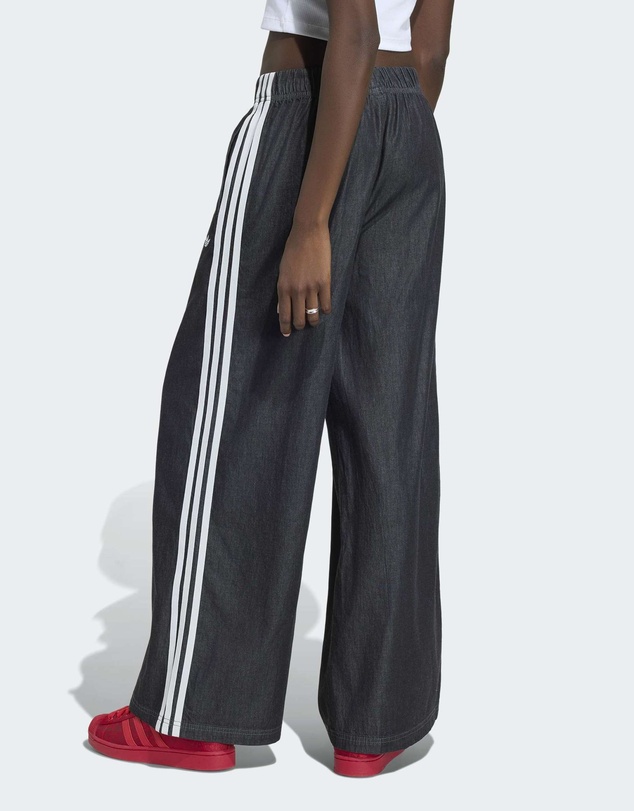 adidas Originals - ADIDAS ORIGINALS SUMMER GLOW DENIM WIDE LEG PANTS Womens