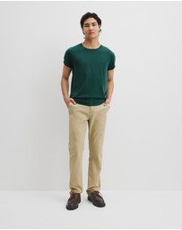 Country Road - Australian Cotton Longline Garment Dye T-shirt