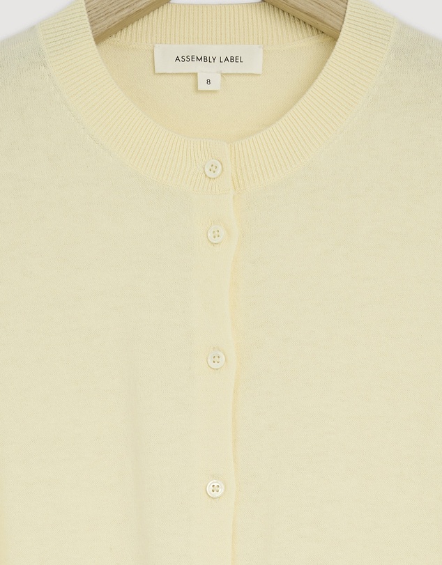 Revibe - Repaired Assembly Label Cashmere Cardigan