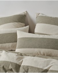 Linen House - Vintage Wide Stripe Quilt Cover Set
