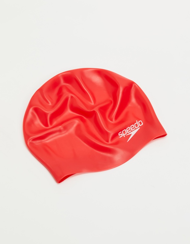 Speedo - Junior Plain Moulded Silicone Cap