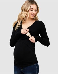 Ripe Maternity - Embrace Long Sleeve Nursing Top