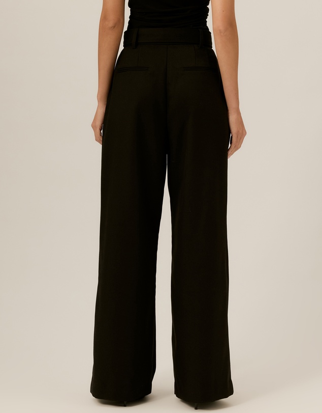 Tussah - Nora Belted Pleated Wide Leg Pants