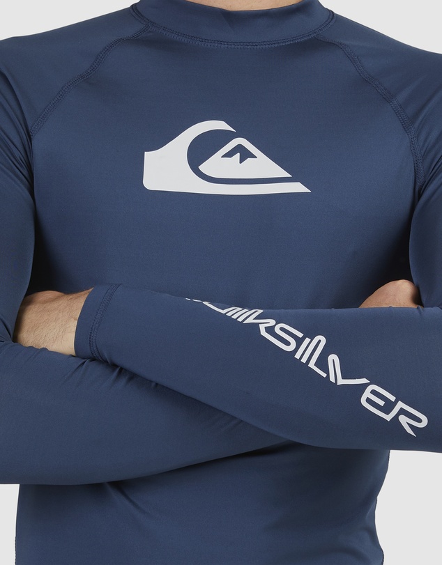 Quiksilver - Mens All Time Long Sleeve Upf 50 Rash Vest