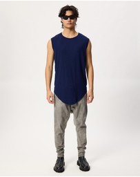 Surrounded By Ghosts - The Anorthite Cotton Rib Muscle T-Shirt