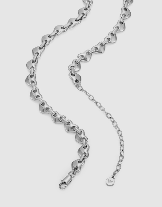 Emporio Armani - Sentimental Silver Necklace