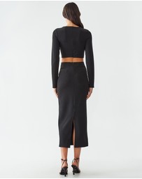 Calli - Aline Midi Dress