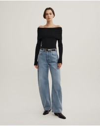 Witchery - Fold Over Knit