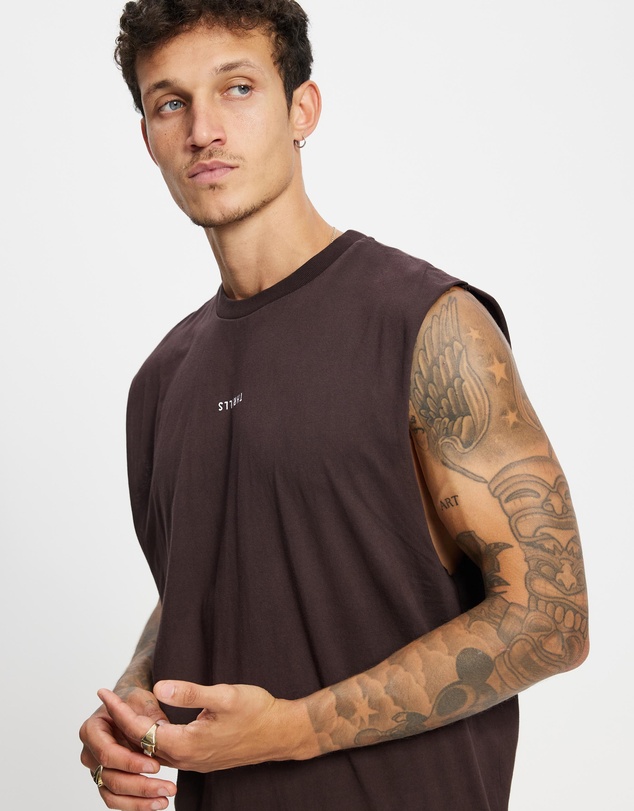 Thrills - Minimal Thrills Merch Fit Muscle Tee - ICONIC EXCLUSIVE