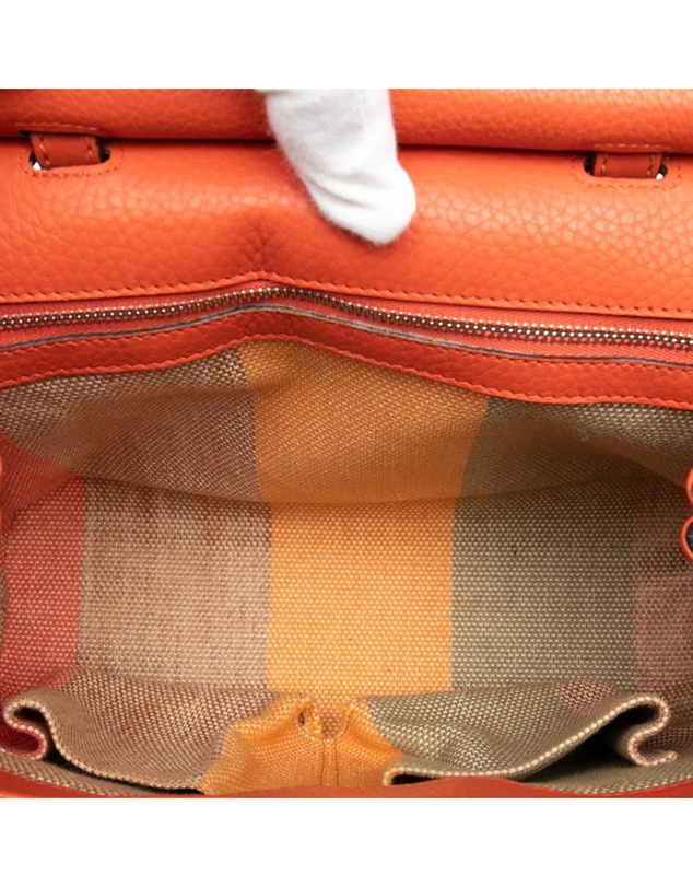 Pre-Loved by Azura Reborn - Pre-Loved Small Leather Bamboo Daily Satchel