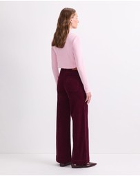 Sportscraft - Cleo Cord Wide Leg Jean