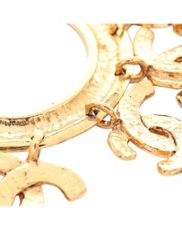 Pre-Loved by Azura Reborn - Pre-Loved Gold Plated Multi CC Round Brooch