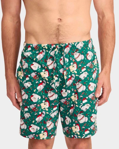 Mitch Dowd - Mitchdowd Christmas Kitties Sleep Short