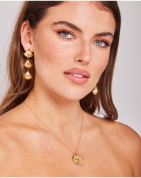 Zoe Olivia - Waterproof Drift Medallion Necklace