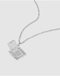 Wanderlust + Co - Ravioli Silver Necklace