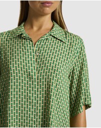 JETS - Mattala Geo Short Sleeve Shirt
