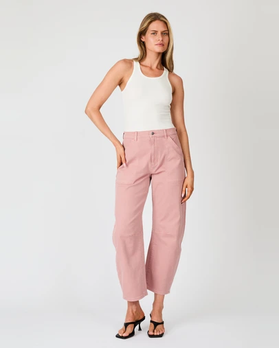 Rolla's - Gigi Barrel Trade Pants - Mellow Rose