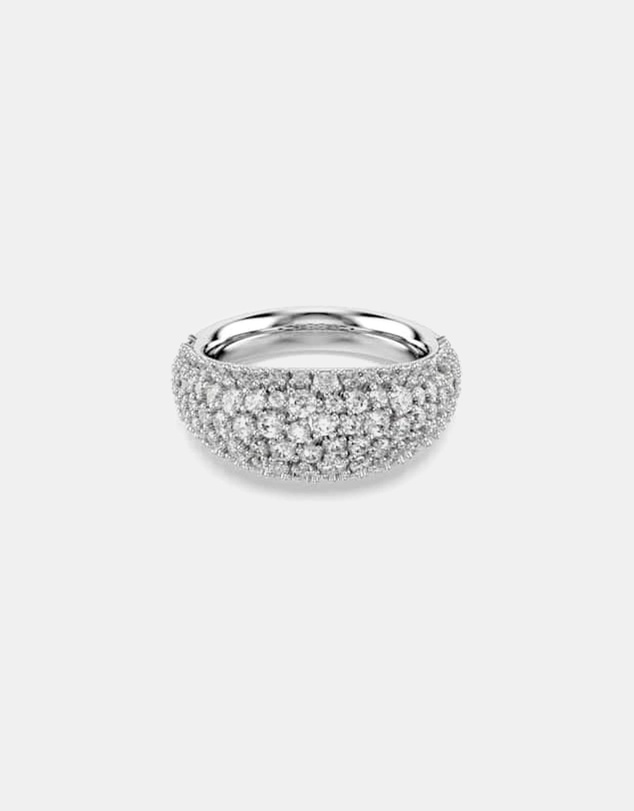 Swarovski - Sublima Ring, White, Rhodium Plated