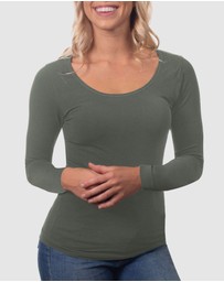 B Free Intimate Apparel - Bamboo Long Sleeve Top