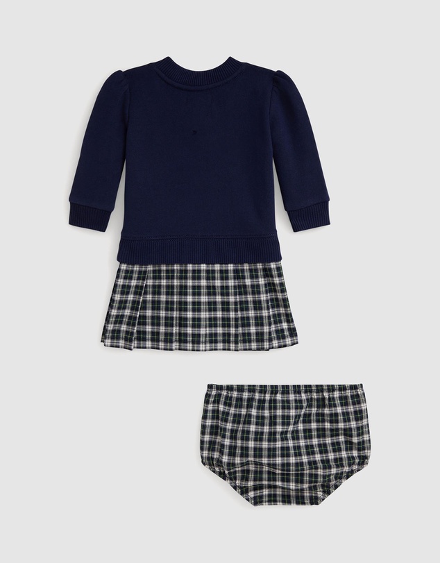 Polo Ralph Lauren - Fleece Sweatshirt Dress & Bloomers Set - Babies