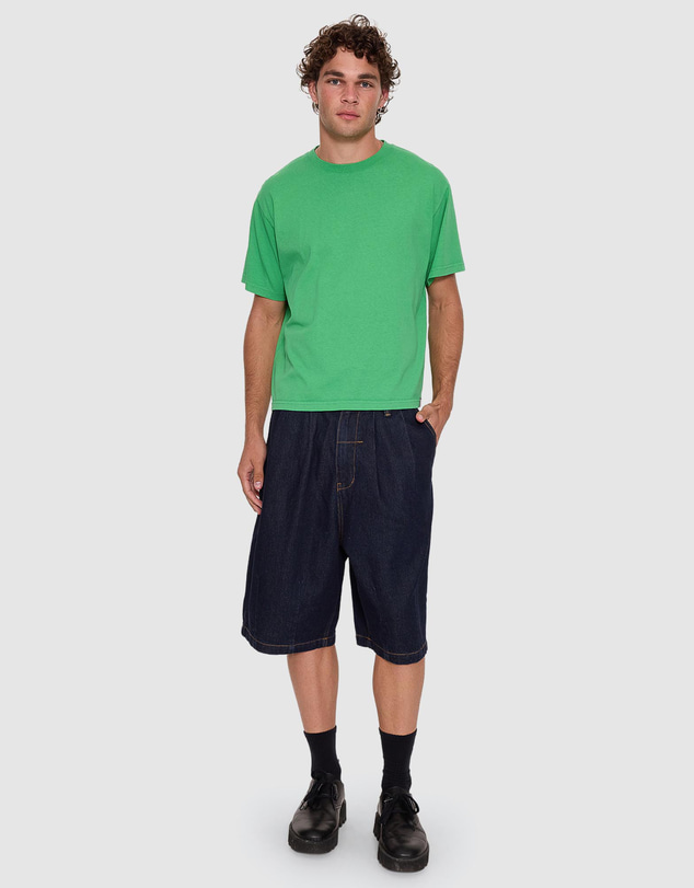 Thrills - Chaos Barrel Leg Denim Balloon Baggy Shorts