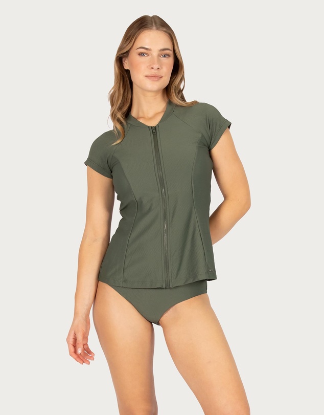 Baku Swimwear - Rococco Short Sleeve Rash Vest