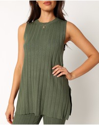 Petal & Pup - Silvie Knitted Set - Olive
