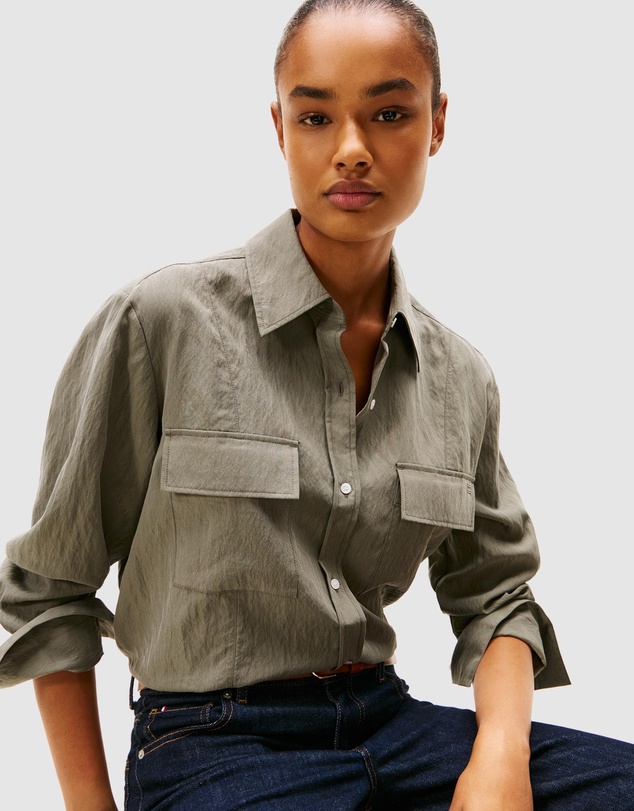 Tommy Hilfiger - Fluid Utility Long Sleeve Shirt