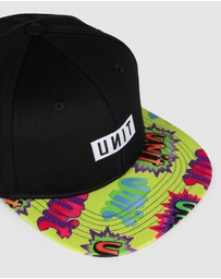 UNIT - UNIT Stomp Youth Flat Peak Snapback Cap