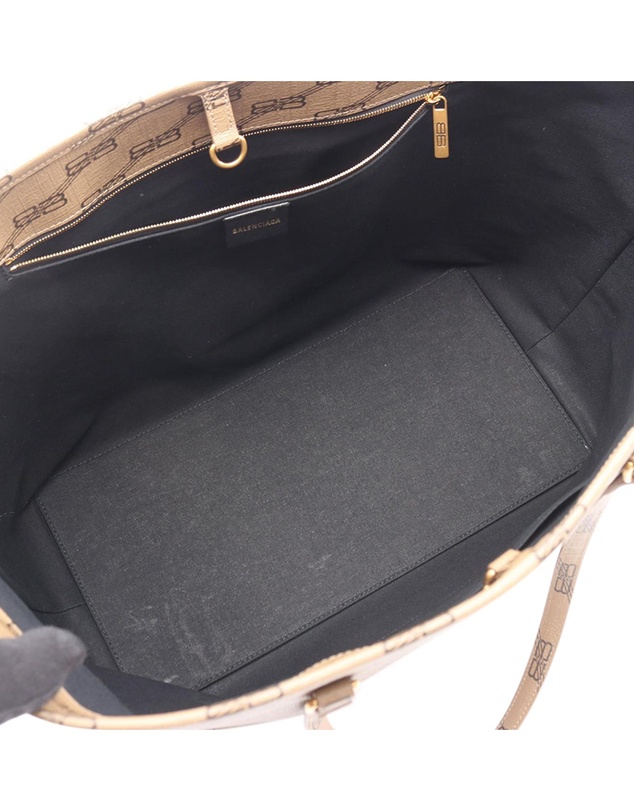 Pre-Loved by Azura Reborn - Pre-Loved Coated Canvas BB Monogram Tote