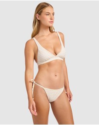 Seafolly - Mesh Effect Hipster Tie Side Bikini Bottom