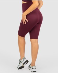 B Free Intimate Apparel - Seamless High Waist Long Biker Shorts