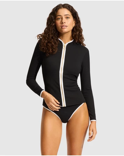 Seafolly - Beach Bound Long Sleeve Sunvest