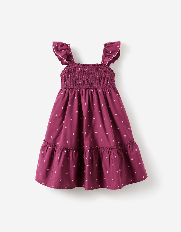 Cotton On Kids - Gigi Flutter Sleeve Dress