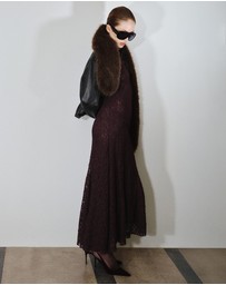 M.N.G - Asymmetric Lace Dress