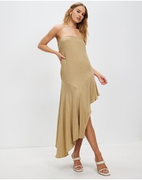 Third Form - Pressed Petals Free Flow Strapless Dress