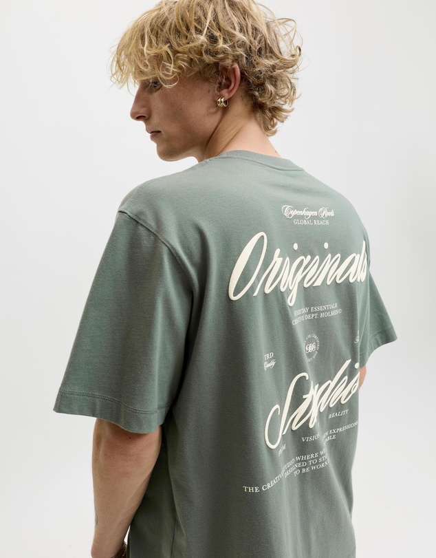 Jack & Jones - Jornorrebro SS Crew Neck Typo Tee Noos