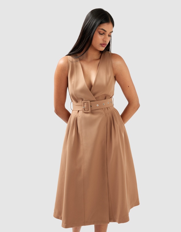 Belle & Bloom - Miss Independence Midi Dress