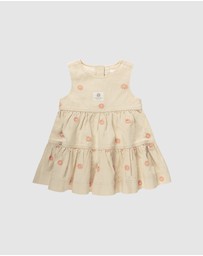 Kynd Baby - Denim Dress in Denim Floral