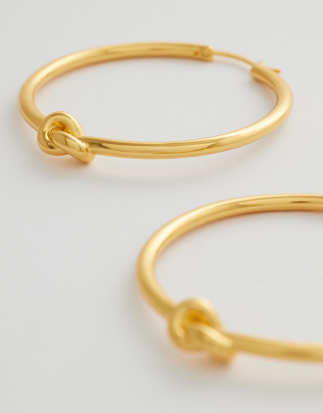 Mossée - Anya Knot Hoops