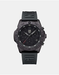 Luminox - Luminox Pacific Diver Blackout Chronograph Watch Set