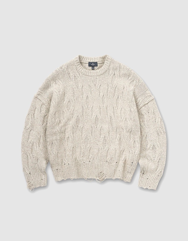 Represent - Distress Knit Sweater