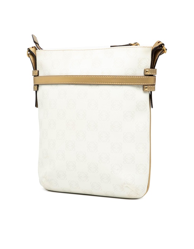 Pre-Loved by Azura Reborn - Pre-Loved Anagram Coated Canvas Crossbody