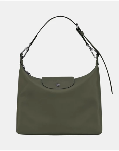 Longchamp - Le Pliage Xtra Leather Hobo Bag - Medium