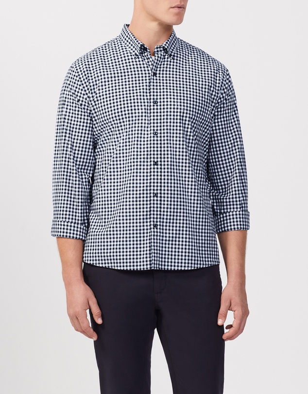 Van Heusen - Washed Poplin Casual Shirt