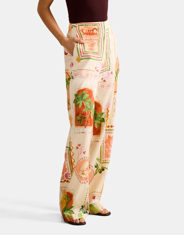 Forever New - Ola Linen Wide Leg Pants