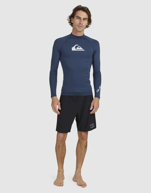 Quiksilver - Mens All Time Long Sleeve Upf 50 Rash Vest