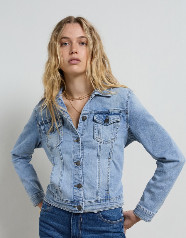 DRICOPER DENIM - Dita Sunbleached Vintage Jacket